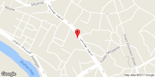 موقعیت سنگک پزی روی نقشه