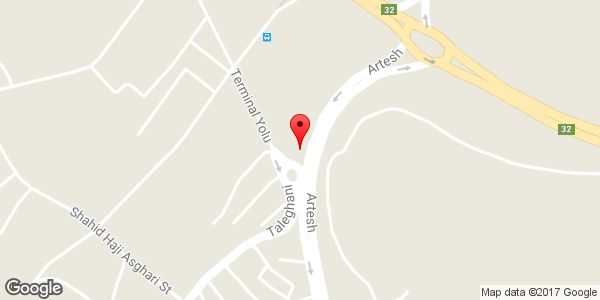 موقعیت اگزوز سازی و فنر سازی بهرام قره داغی روی نقشه