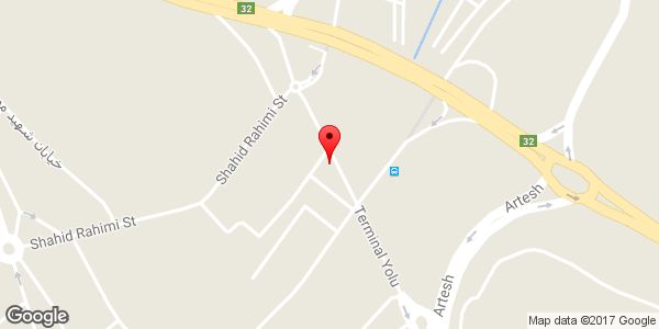 موقعیت آرد فروشی آقایاری روی نقشه