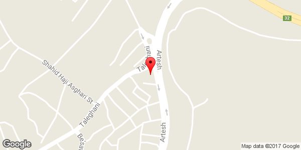 موقعیت فروشگاه رعد اسپرت روی نقشه