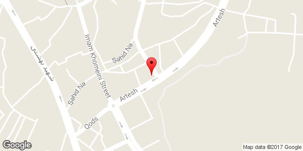 موقعیت شیشه خم اتومبیل مهدی روی نقشه