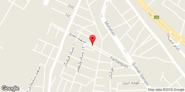 موقعیت خیابان بلوارمفتح روی نقشه