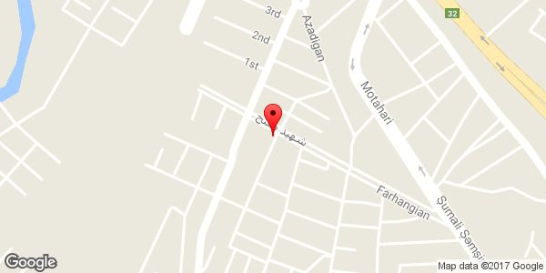 موقعیت سوپر مارکت روی نقشه