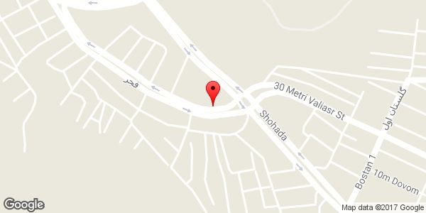 موقعیت لاستیک فروشی روی نقشه