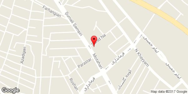 موقعیت سازمان اموال و املاک ستاد روی نقشه