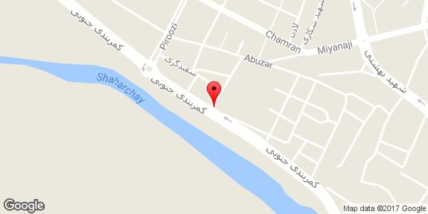 موقعیت تاکسی تلفنی میلاد روی نقشه