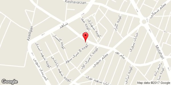 موقعیت اتو سرویس کلاسیک روی نقشه