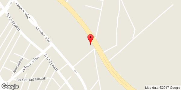 موقعیت جوشکاری و اسکلت بندی ساختمان، درب و پنجره سازی برادران کریمی روی نقشه