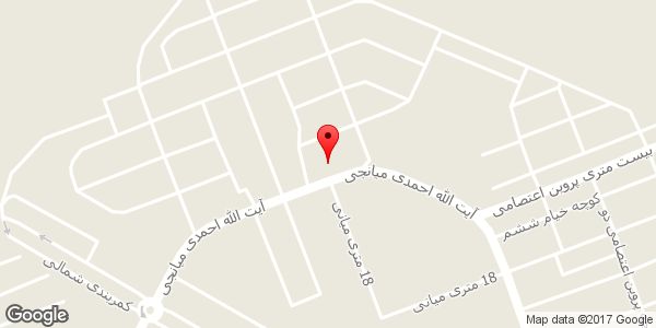 موقعیت کابینت دیزاین اسدی روی نقشه