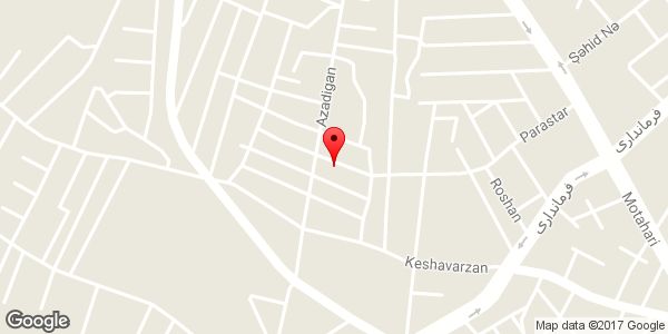 موقعیت فروشگاه لباس زنانه روی نقشه