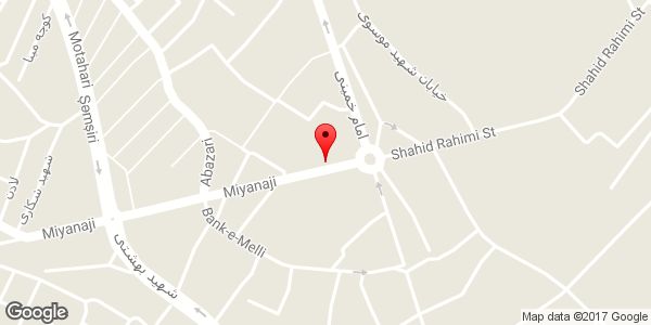 موقعیت فروشگاه لباس زنانه روی نقشه