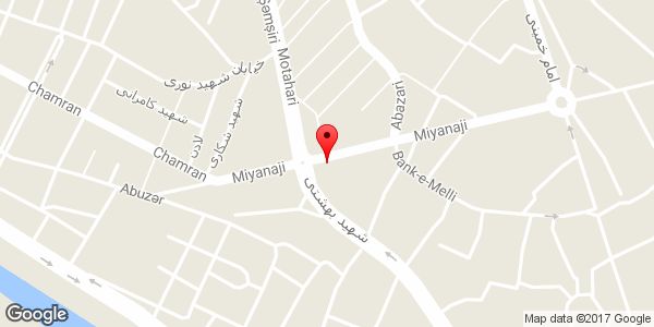 موقعیت خدمات کامپیوتری روی نقشه