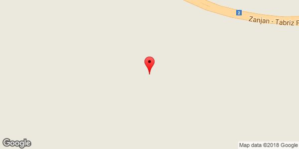 موقعیت رودخانه آجی چای روی نقشه