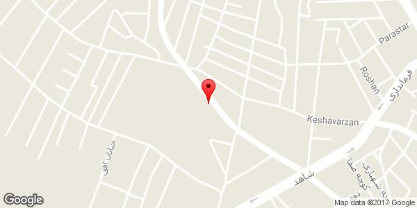 موقعیت آسانسور شاهین فراز میانه روی نقشه