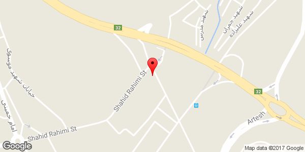 موقعیت سوپر مارکت عظیمی روی نقشه