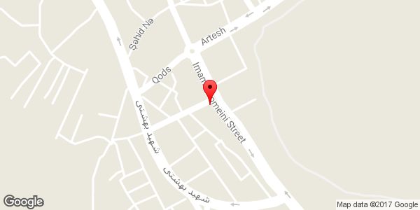 موقعیت بیمه کار آفرین نمایندگی ولی زاده - مرسلی روی نقشه