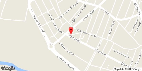 موقعیت نانوایی روی نقشه