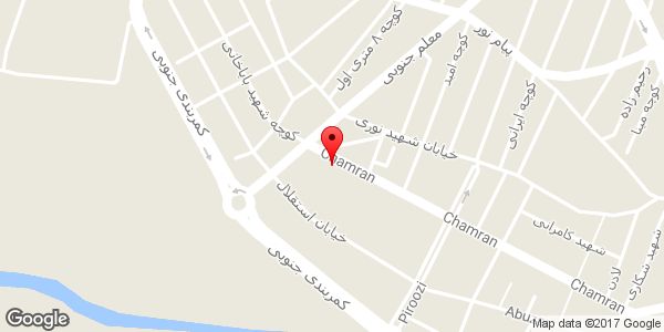 موقعیت سوپر مارکت روی نقشه