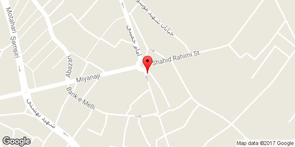 موقعیت فروشگاه رنگ سیدین روی نقشه