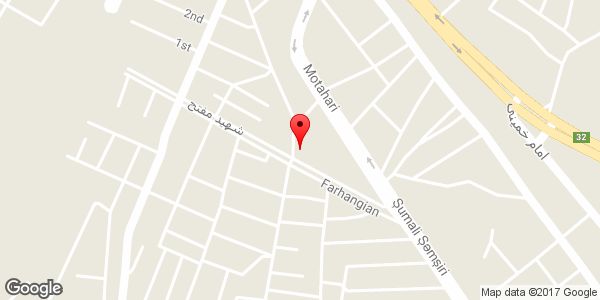 موقعیت انیستیتو زیبایی مدونا روی نقشه