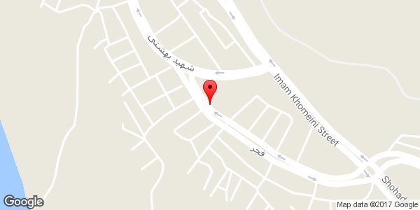 موقعیت تاسیسات رضائی روی نقشه