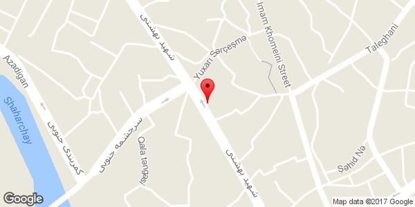 موقعیت تعمیرگاه لوازم خانگی سهند روی نقشه