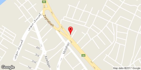 موقعیت باطری سازی فرشید روی نقشه