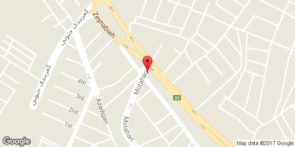 موقعیت فروشگاه لوازم یدکی عظیم پور روی نقشه