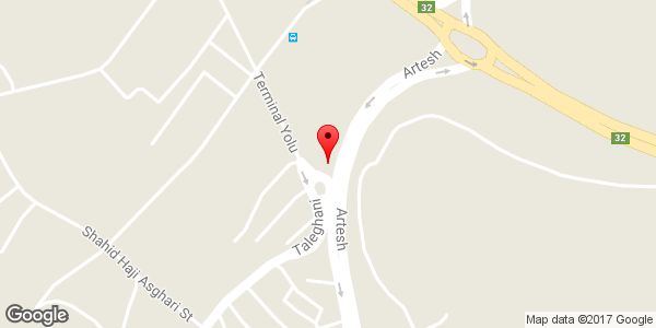 موقعیت صافکاری استا علی روی نقشه