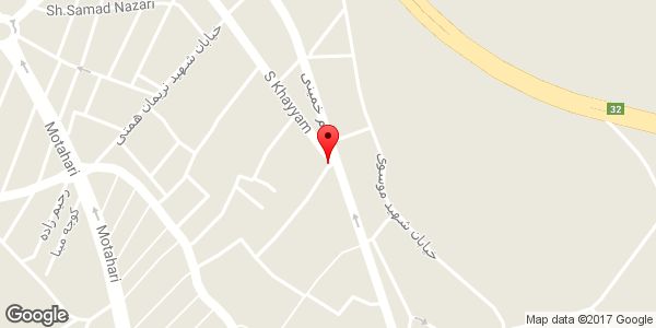 موقعیت گروه تولیدی مهندسی اطلس فراز روی نقشه