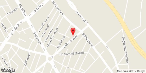 موقعیت سرای فرش پزشکی شعبه ۲ روی نقشه