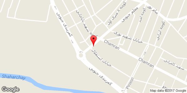 موقعیت ارزانسرای گیسو روی نقشه