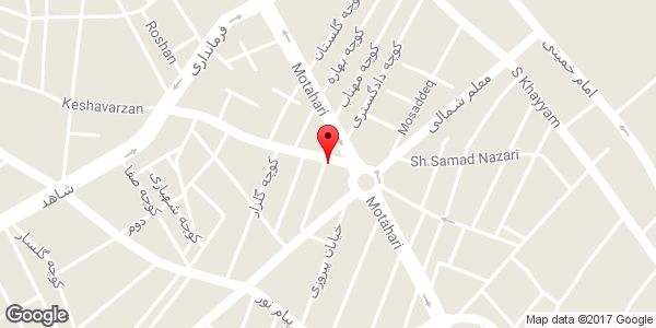 موقعیت مرغ و پروتئینی معلم روی نقشه