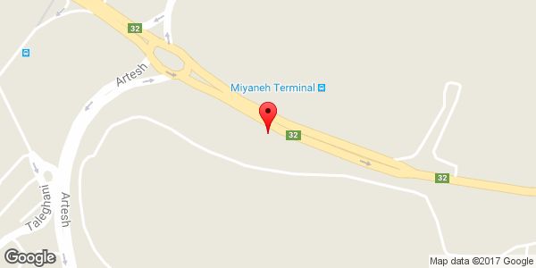 موقعیت بازرگانی لاستیک حیدری روی نقشه