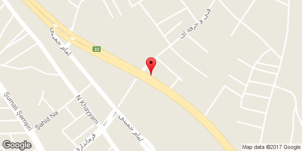 موقعیت سنگک پزی روی نقشه