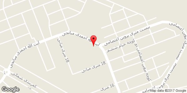 موقعیت پرده سرای حاجی زاده روی نقشه