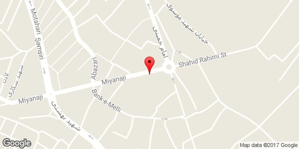 موقعیت لوازم تحریر اصغری روی نقشه