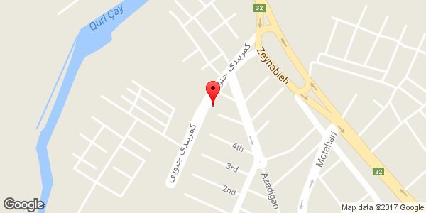 موقعیت نان فانتزی بهنان روی نقشه