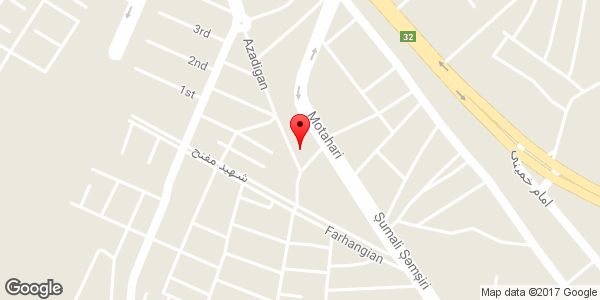 موقعیت آموزشگاه آرایش و پیرایش دیدار روی نقشه