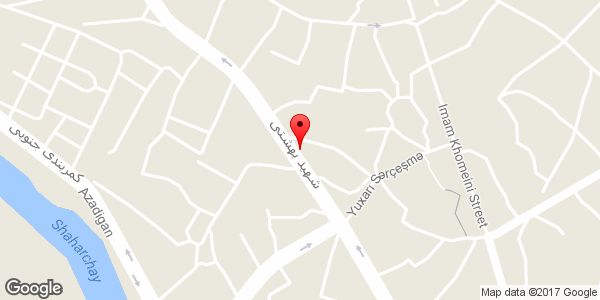 موقعیت حوزه علمیه جعفریه روی نقشه