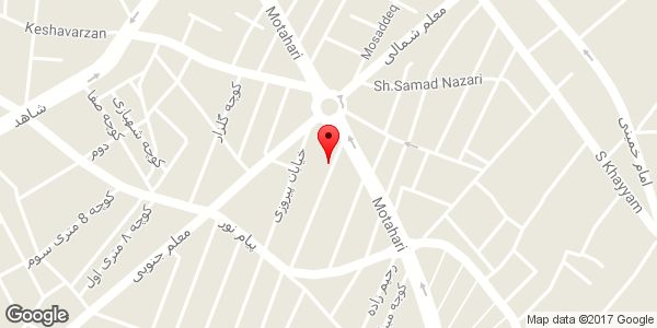 موقعیت فروشگاه لوازم الکتریکی روی نقشه