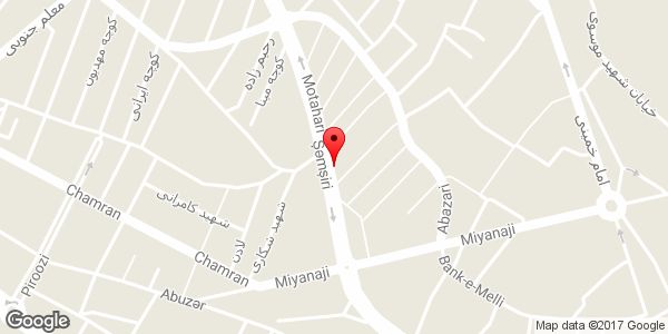 موقعیت الکتریکی محسن روی نقشه