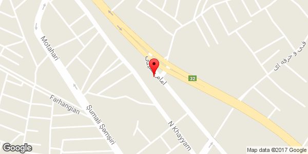 موقعیت بیمه پاسارگاد شعبه میانه روی نقشه