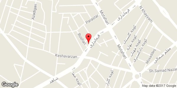 موقعیت کانون زبان ایران روی نقشه