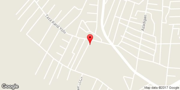 موقعیت مصالح فروشی عزیزی روی نقشه