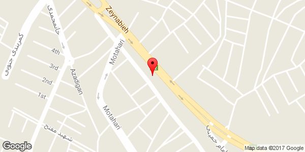 موقعیت چلو کبابی عدالت روی نقشه