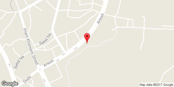 موقعیت تالار و مهمانسرای گل یاس تیپ ۳۶ روی نقشه