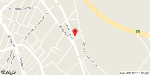 موقعیت لوازم خانگی تماشا روی نقشه