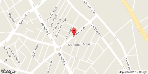 موقعیت گالری کلاسیک روی نقشه