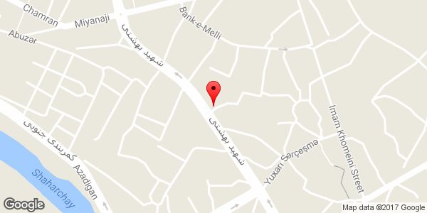 موقعیت فرش فروشی حسینی روی نقشه